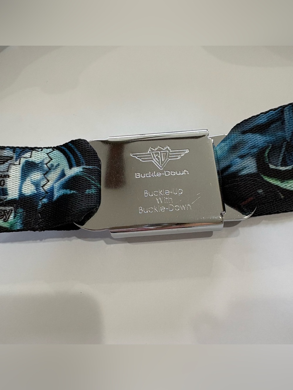 Disney Nightmare Before Christmas Jack Skellington Buckle-Down Seatbelt Belt - Picture 2 of 8